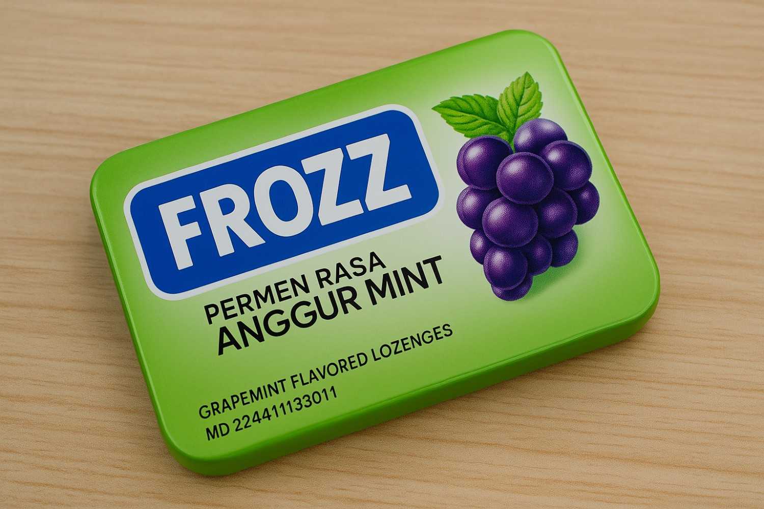 Frozz Permen Rasa Anggur Mint Apakah Sudah BPOM