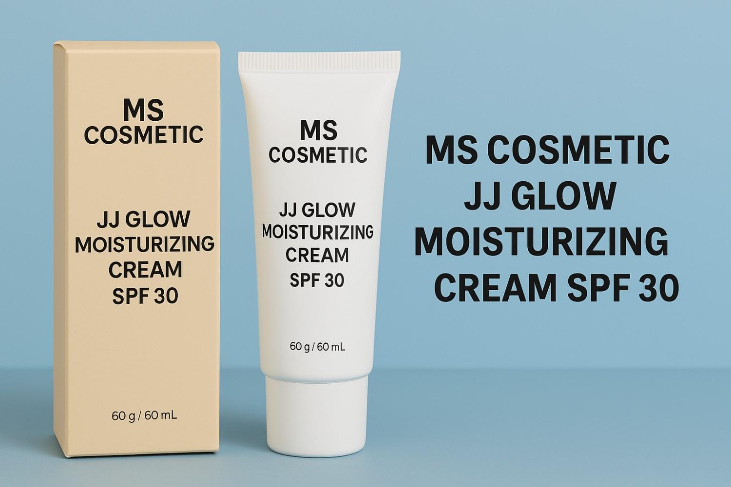 MS Cosmetic JJ Glow Moisturizing Cream SPF 30
