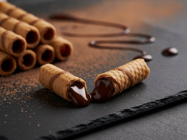 Scan Kode Bpom (90)MD236113041016(91)221030 Chocolatos Wafer Roll Rasa Cokelat 1 (90)MD236113041016(91)221030 Chocolatos Wafer Roll Rasa Cokelat